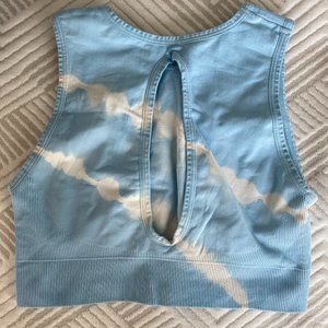 Morgan Stewart Tie Dye Sports Bra